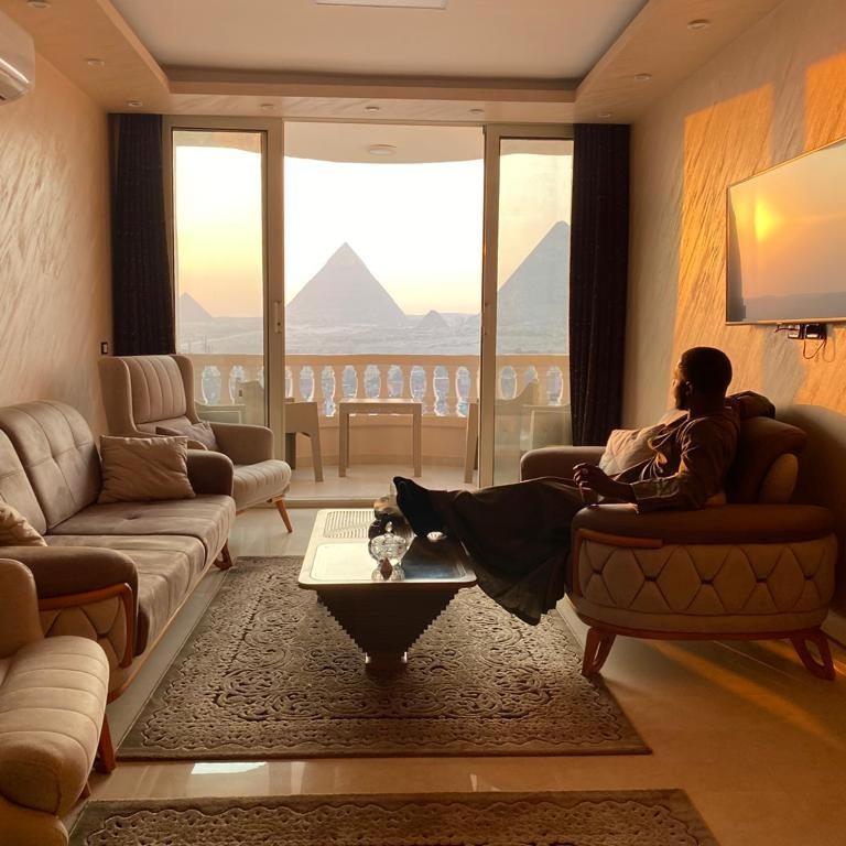 Apartament Hi Pyramids Kair Zewnętrze zdjęcie
